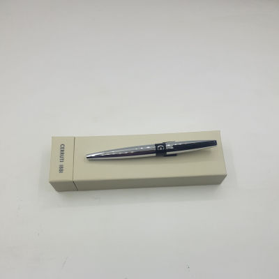 Cerruti 1881 - Frank Chrome Roller Ball Pen (Black) - Product Code: NSN3765