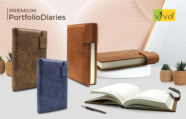 Personalized Premium Dated Diaries - Viva Global Store