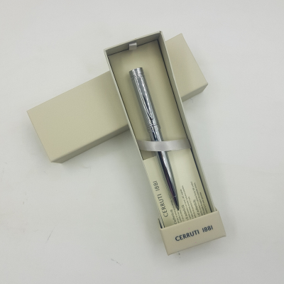 Cerruti 1881 - Zoom Silver Ballpoint Pen - Product Code: NST2094