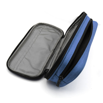 UT - 1003 Oval 2 Zip 3 Compartment Utility Pouch