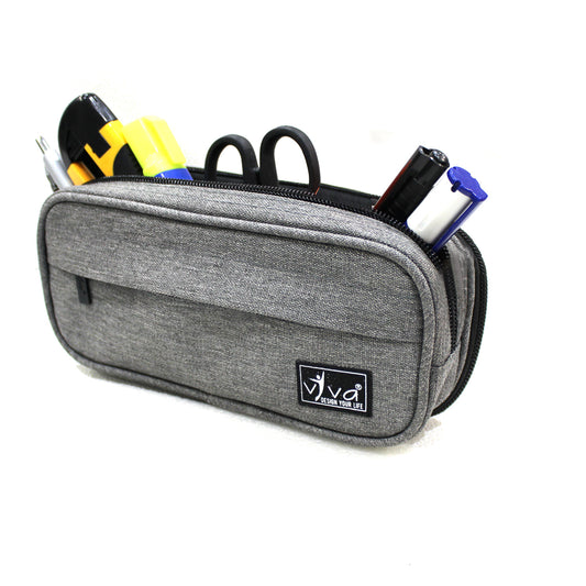 UT - 1003 Oval 2 Zip 3 Compartment Utility Pouch