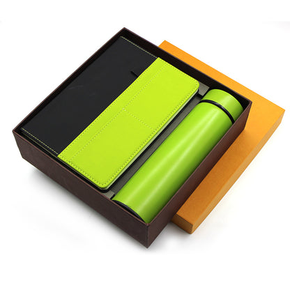 SPAZIO NPCKF 5 PC Gift Set (Notebook + Pen + Card Holder + Keyring + Flask)