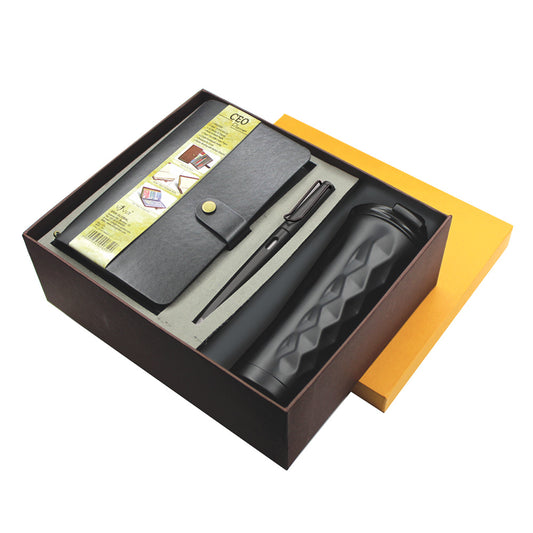 CEO-NPF 3 PC Gift Set (Notebook + Pen + Flask)