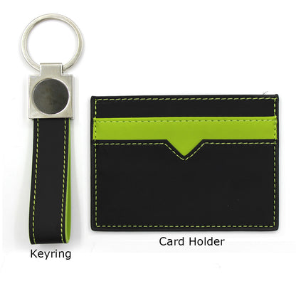 SPAZIO-CK 2 PC Gift Set (Card Holder + Keyring)