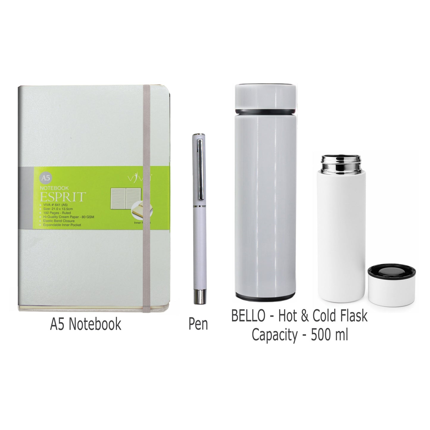 ESPRIT-NPF 3 PCS GIFT SET (Notebook + Pen + Flask)