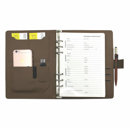 MOBINOX B5 Ringbinder Notebook