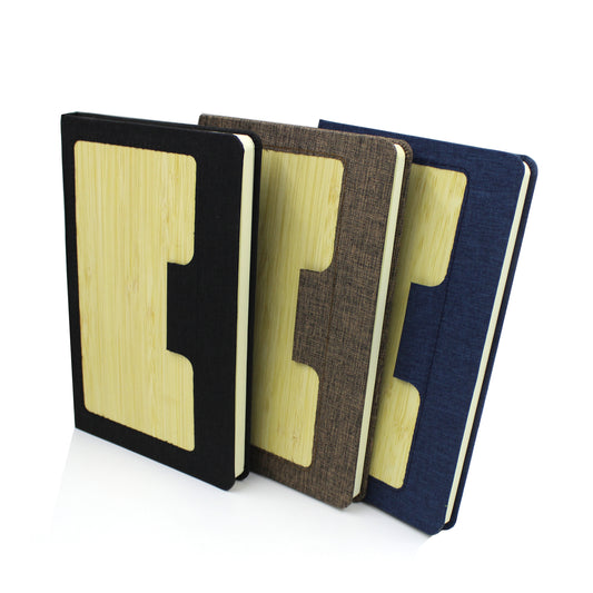 NOVITA R-Pet + Natural Bamboo Material Notebook