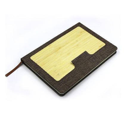 NOVITA R-Pet + Natural Bamboo Material Notebook