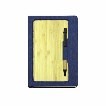 NOVITA R-Pet + Natural Bamboo Material Notebook