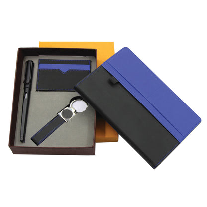 SPAZIO NPCK 4PC gift Set (Notebook + Pen + Card Holder + Keyring)