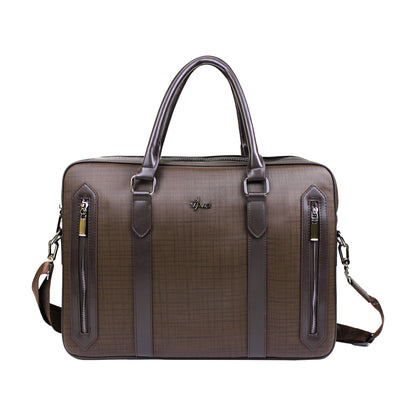 NAPOLI - LAPTOP BRIEFCASE (Brown)