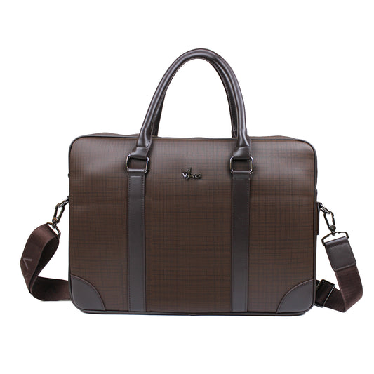 ATHENA - LAPTOP BRIEFCASE (Brown)