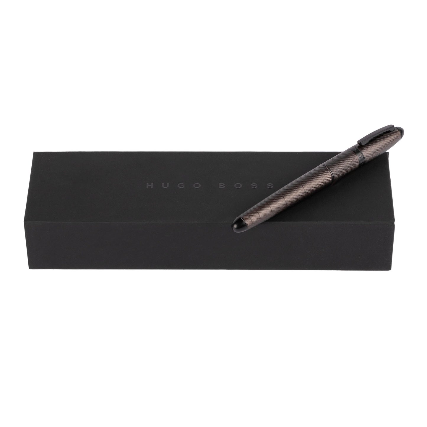 Hugo Boss - Fountain Pen Oval Gun - Product Code: HSF1562D