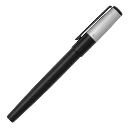 Hugo Boss - Rollerball Pen Gear Minimal Black & Chrome - Product Code: HSN1895B