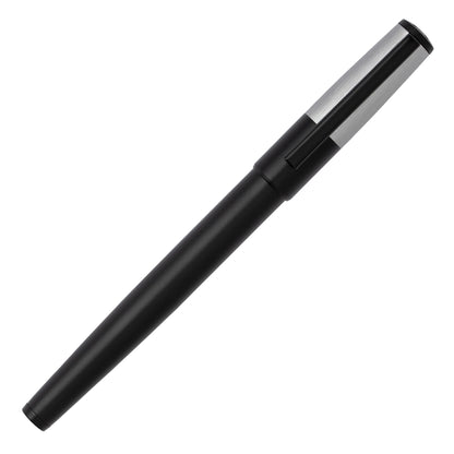 Hugo Boss - Rollerball Pen Gear Minimal Black & Chrome - Product Code: HSN1895B