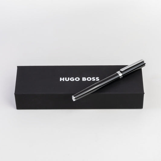Hugo Boss Rollerball Pen Gear Icon Black - HSN2545A