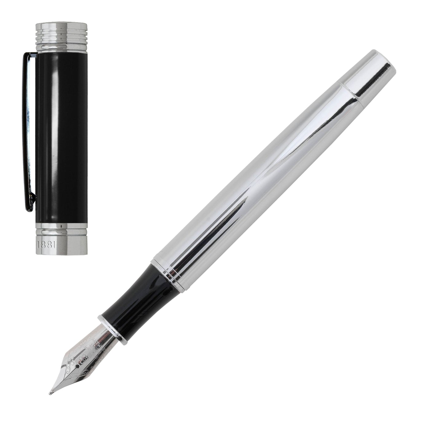 Cerruti 1881 - Set of Zoom Fountain Pen & Zoom Ballpoint Pen - Product Code: NS5550BP