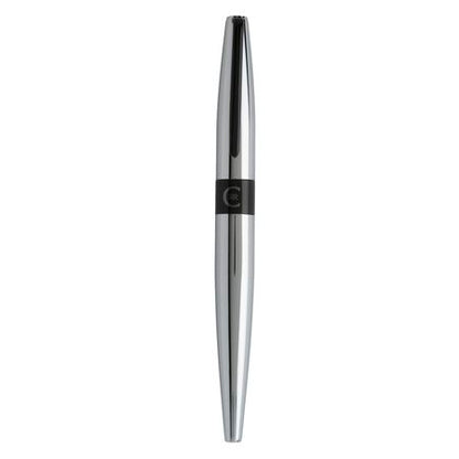 Cerruti 1881 - Frank Chrome Roller Ball Pen (Black) - Product Code: NSN3765