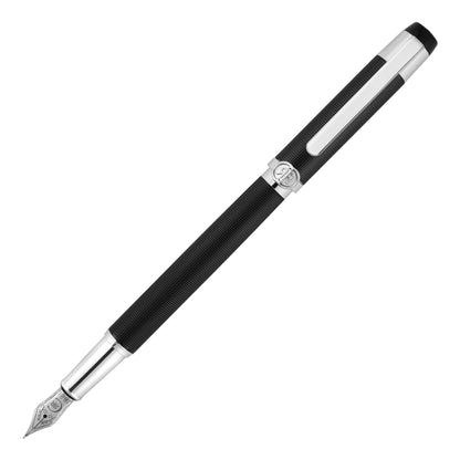 Cerruti 1881 - Regent Black Fountain Pen - Product Code: NSQ3292A