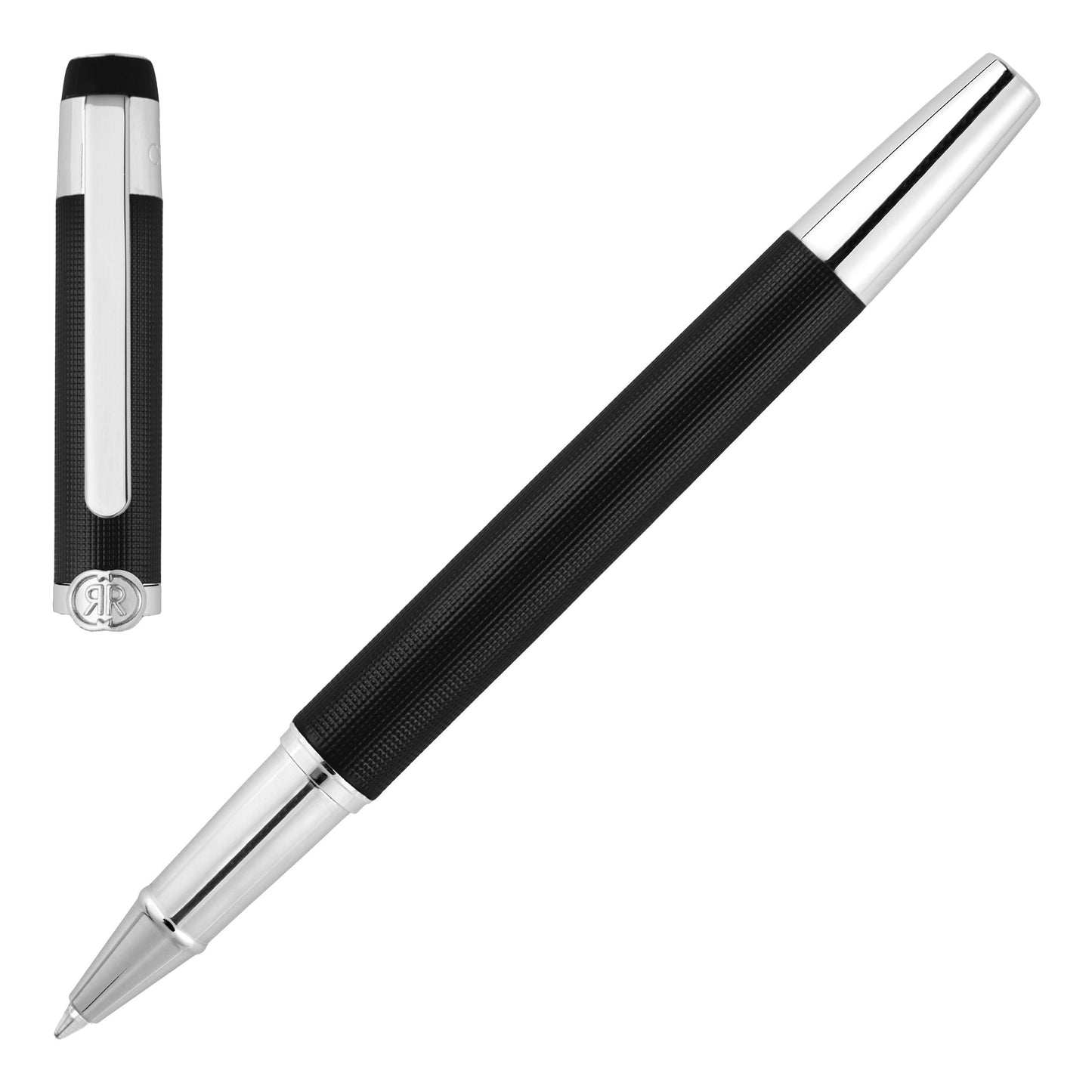 Cerruti 1881 - Regent Black Rollerball Pen - Product Code: NSQ3295A