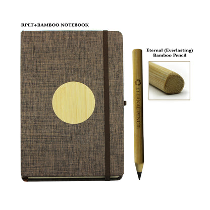 GREEN’O-NP 2 pcs. Set (A5 Notebook + Everlasting Pencil)