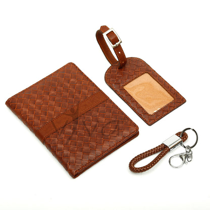 MATT - PLK 3 pcs. Set (Passport Holder + Luggage Tag + Keyring)