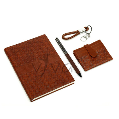 MATT - NPCK 4 pcs. Set (Notebook + Pen + Card Holder + Keyring)