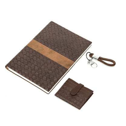 MATT - NCK 3 pcs. Set (Notebook + Card Holder + Keyring)