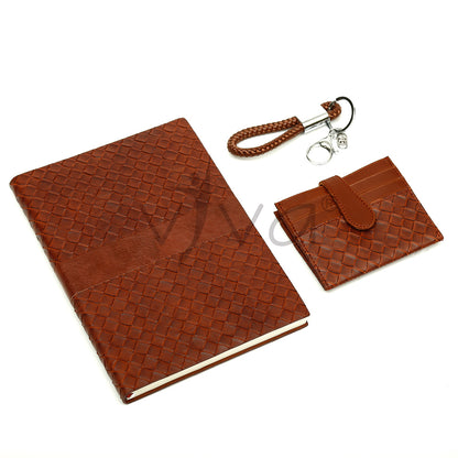 MATT - NCK 3 pcs. Set (Notebook + Card Holder + Keyring)