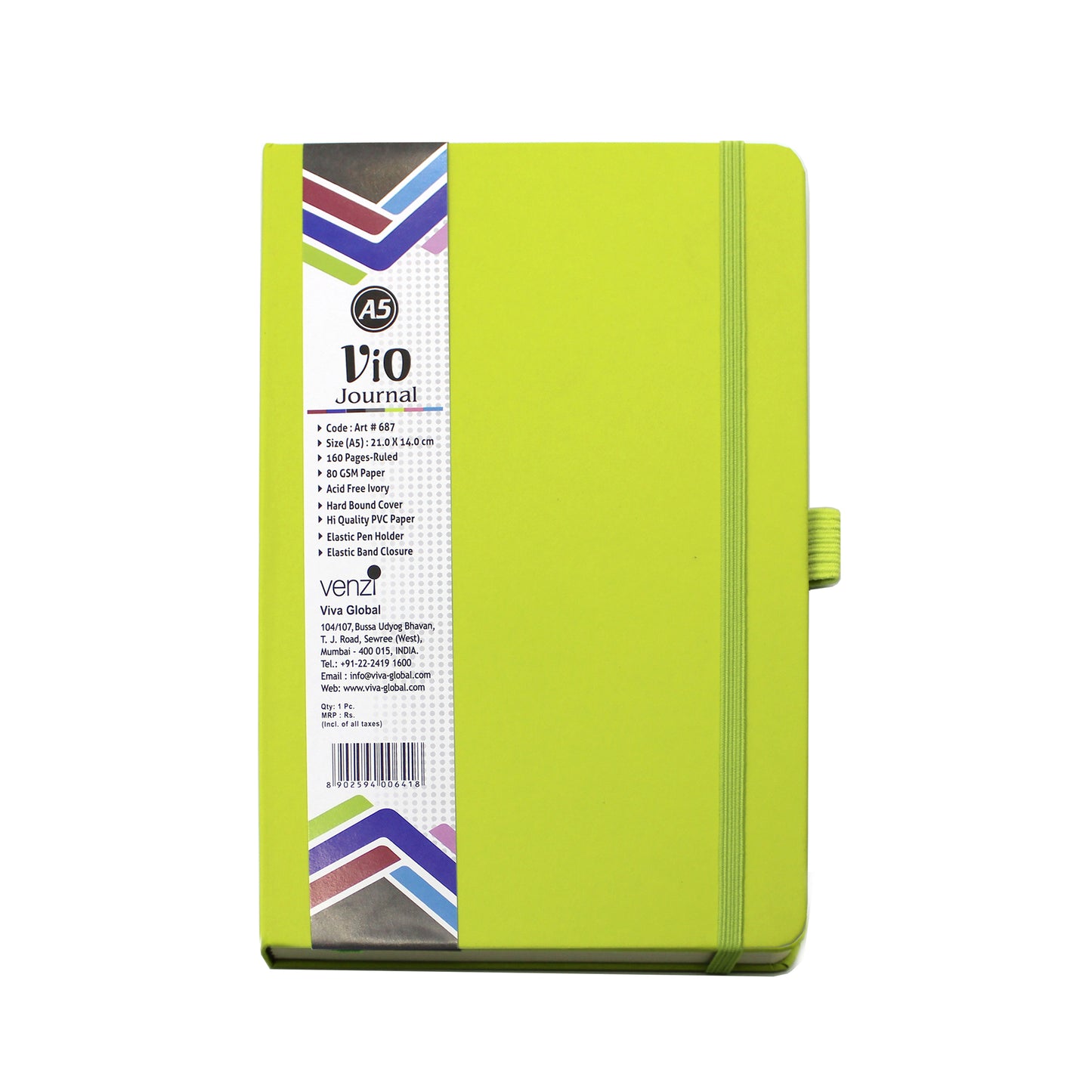 VIO A5 Journal Notebook