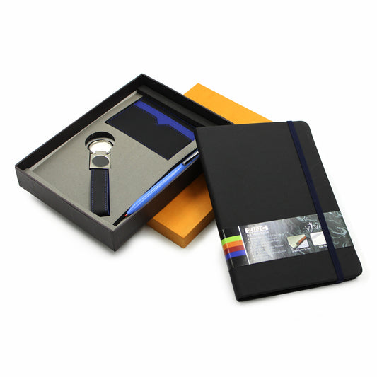Zing - NPCK 4Pcs Gift Set (Notebook + Pen + Card Holder + Keyring)